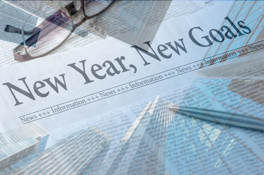 New Year goal planning concept representing stalled franchise ownership decisions